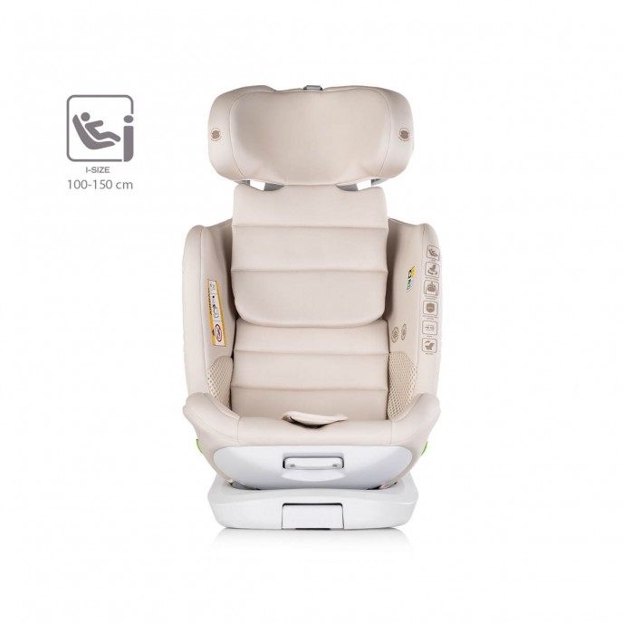 Chipolino Carseat I-Size ISOfix 360 Clima Air Biscotta (40-150cm)