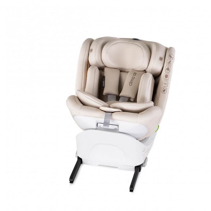 Chipolino Carseat I-Size ISOfix 360 Clima Air Biscotta (40-150cm)