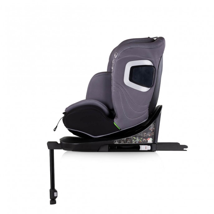Chipolino Carseat I-Size ISOfix 360 Clima Air Anthracite (40-150cm)