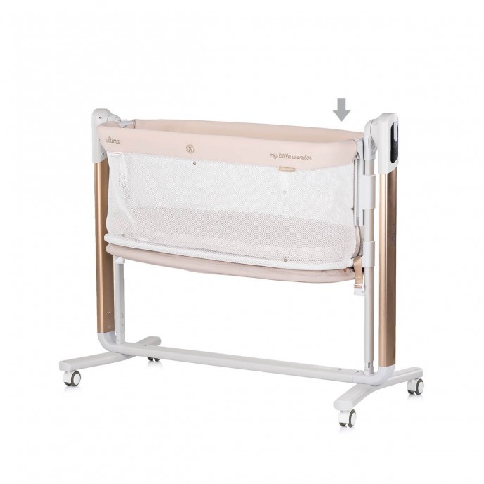 Chipolino Co-Sleeper Electric Ultima Beige