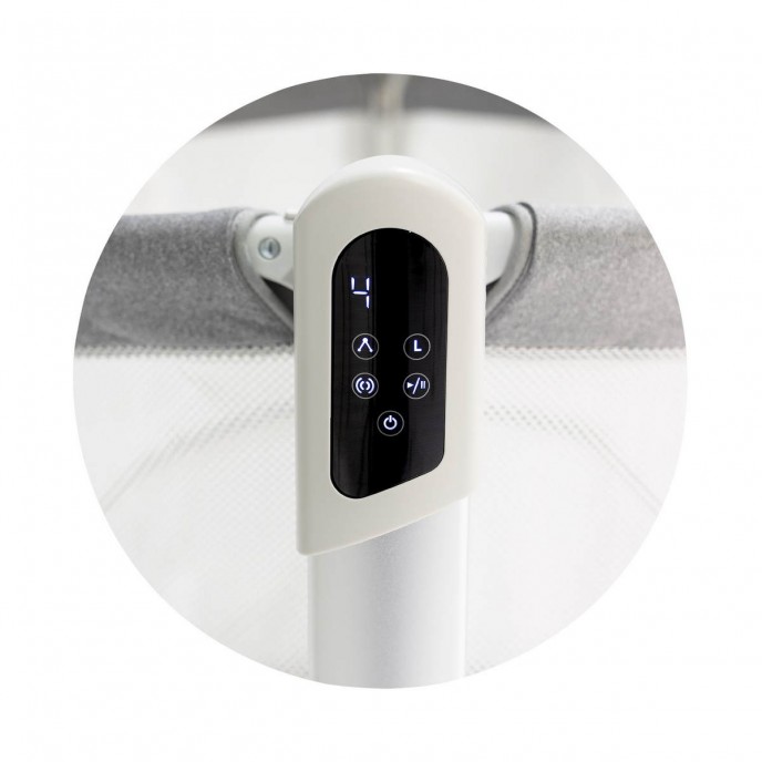 Chipolino Co-Sleeper Electric Ultima Grey