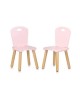 Chipolino Wooden Table and Chairs Pink