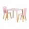 Chipolino Wooden Table and Chairs Pink