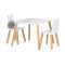 Chipolino Wooden Table and Chairs Hippo Lion