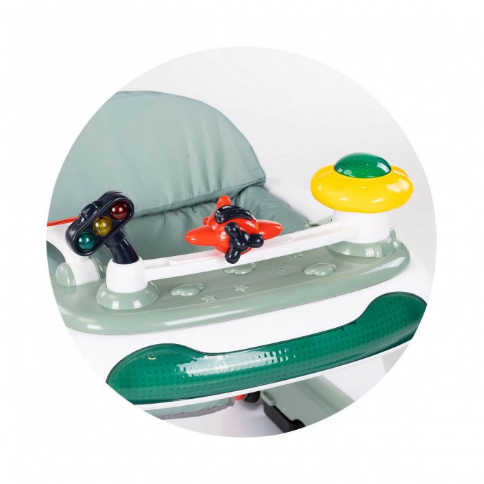 Chipolino Walker Little Explorer 4 in 1 Grey