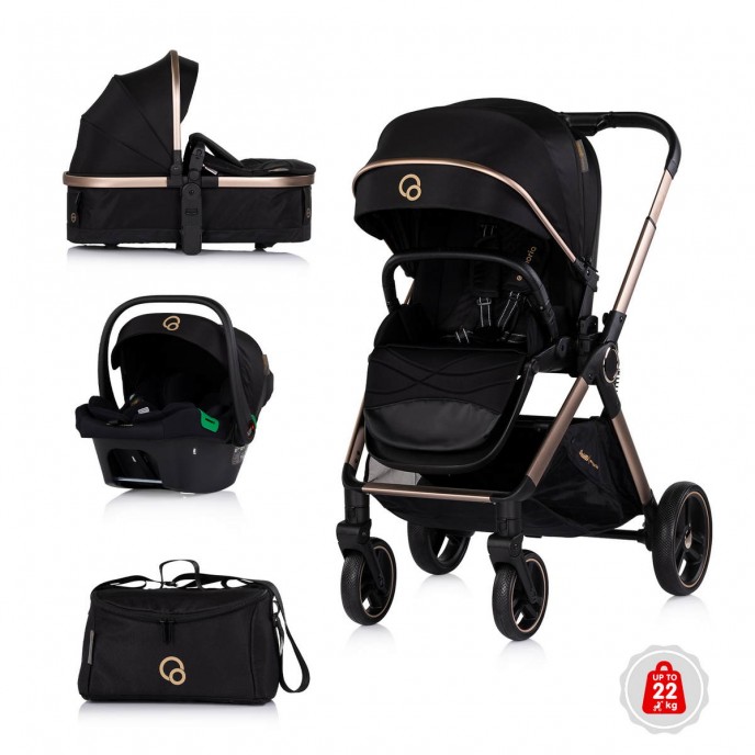 Chipolino Travel System Euphoria Noir