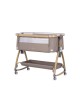 Chipolino Bedside Crib Charisma Wood & Latte