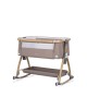 Chipolino Bedside Crib Charisma Wood & Latte