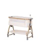 Chipolino Bedside Crib Charisma Wood & Cashmere Chipolino Bedside Crib Charisma Wood & Cashmere