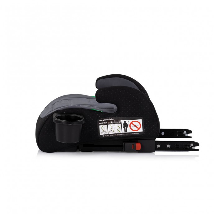 Chipolino Booster I-Size ISOfix Go Boost Charcoal (125-150cm)