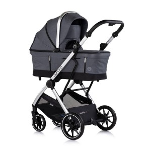 Chipolino Travel System Aurora Charcoal