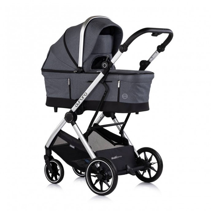 Chipolino Travel System Aurora Charcoal