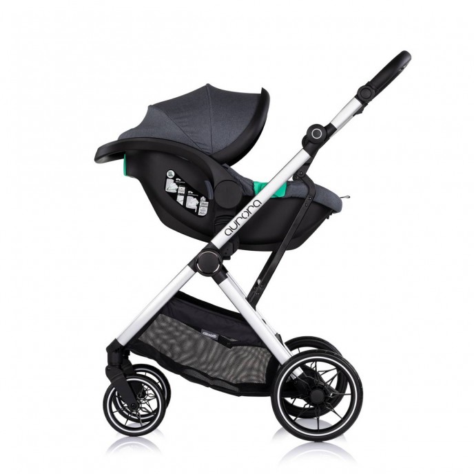 Chipolino Travel System Aurora Charcoal