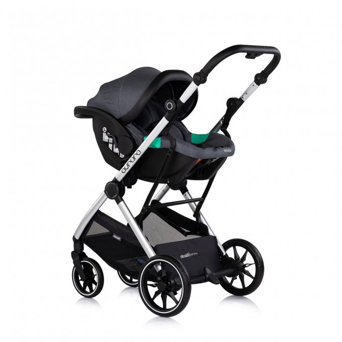 Chipolino Travel System Aurora Charcoal