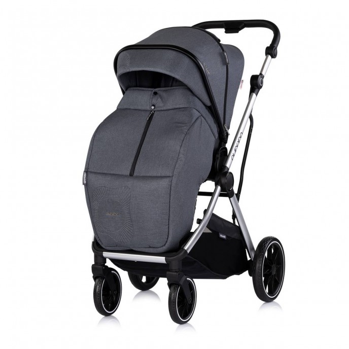 Chipolino Travel System Aurora Charcoal
