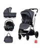 Chipolino Travel System Aurora Charcoal