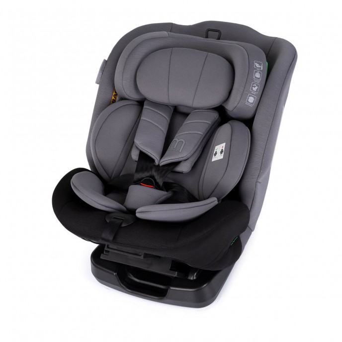 Chipolino Carseat I-Size Mondial Charcoal (40-150cm)