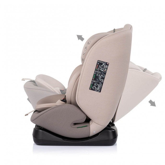 Chipolino Carseat I-Size Mondial Latte (40-150cm)