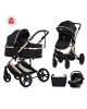 Chipolino Travel System Amore Noir