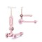 Chipolino Scooter 2 in 1 Bloomi Pink