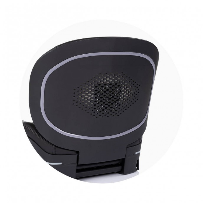 Chipolino Booster I-Size ISOfix Genesis Smart Noir (125-150cm)