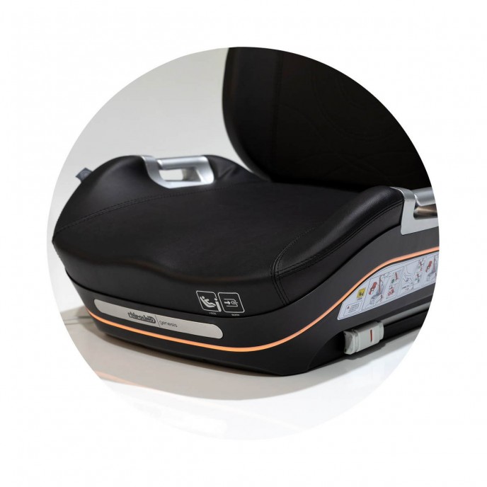 Chipolino Booster I-Size ISOfix Genesis Smart Noir (125-150cm)
