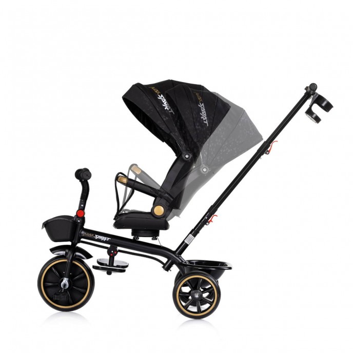 Chipolino Tricycle Max Sport Noir