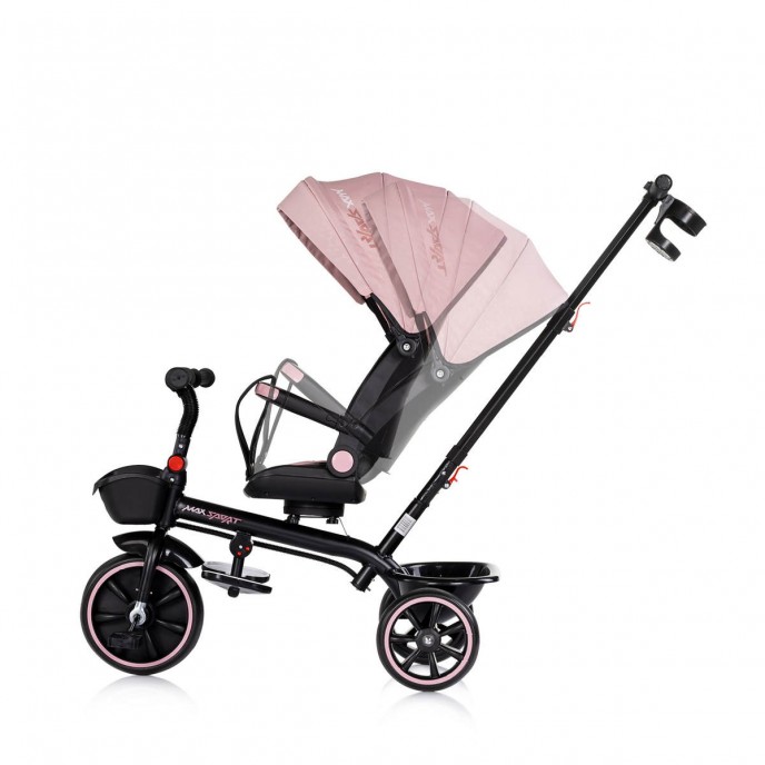 Chipolino Tricycle Max Sport Powder Pink