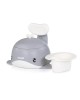 Chipolino Potty with Lid Whale Grey