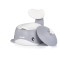 Chipolino Potty with Lid Whale Grey
