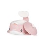 Chipolino Potty with Lid Whale Pink