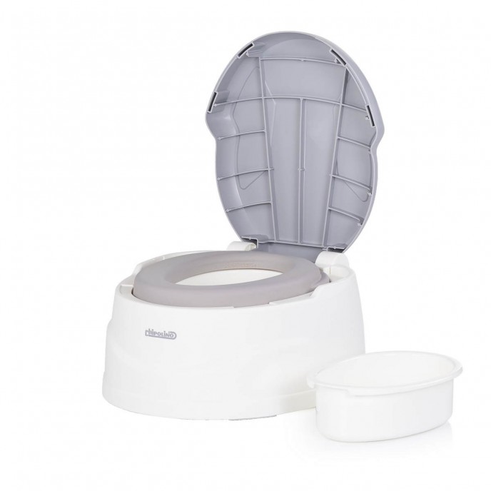 Chipolino Potty and Step Stool 2 Grey