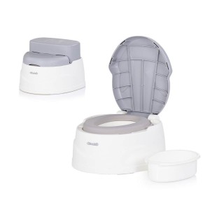 Chipolino Potty and Step Stool 2 Grey