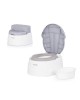 Chipolino Potty and Step Stool 2 Grey