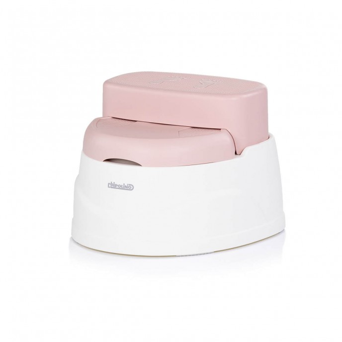 Chipolino Potty and Step Stool 2 Pink