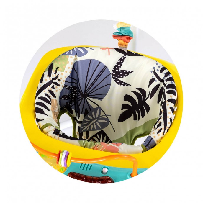 Chipolino Activity Center and Jumper Jumpy Car Yellow