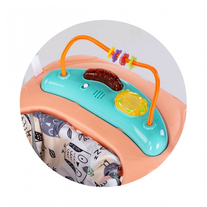 Chipolino Activity Center and Jumper Jumpy Car Pink