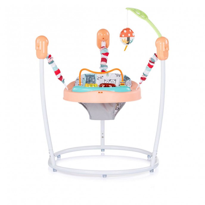 Chipolino Activity Center and Jumper Jumpy Joy Pink