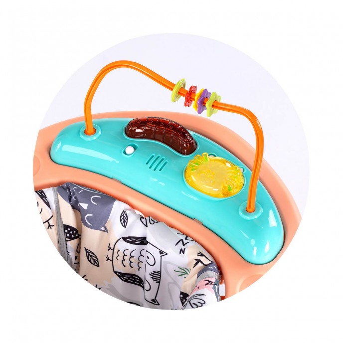 Chipolino Activity Center and Jumper Jumpy Joy Pink