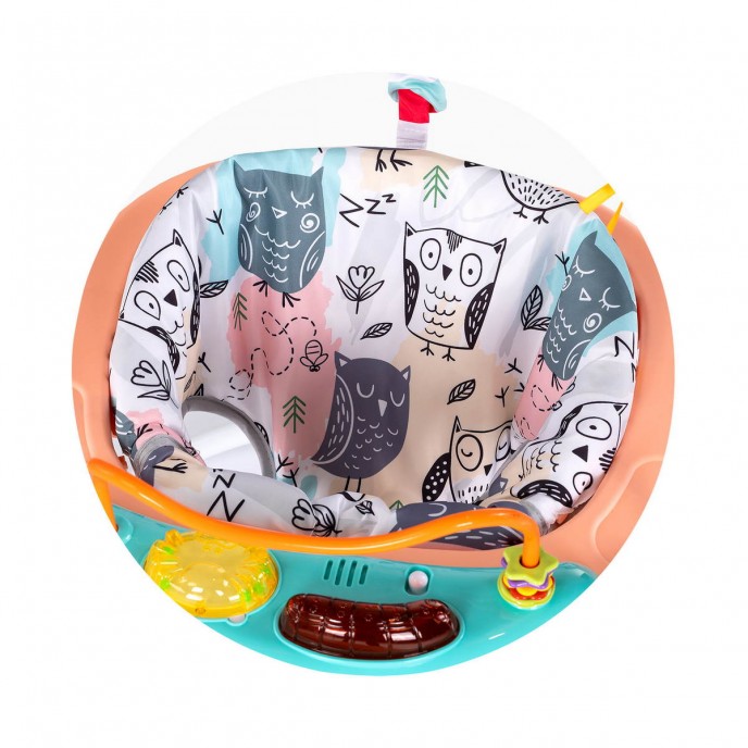 Chipolino Activity Center and Jumper Jumpy Joy Pink