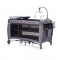 Chipolino Travel Cot Bella Charcoal