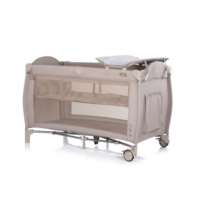 Chipolino Travel Cot Bella Latte Chipolino Travel Cot Bella Latte