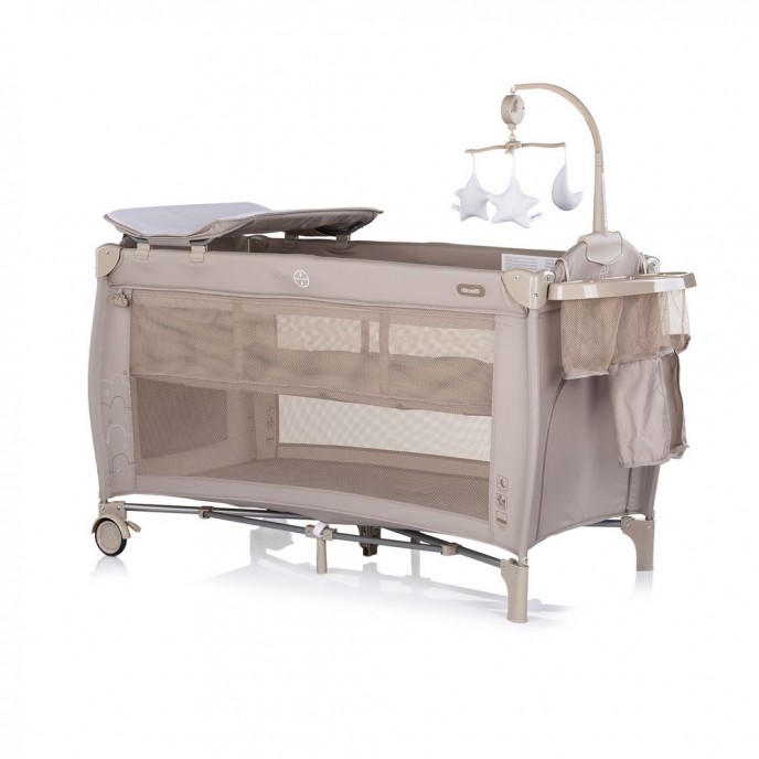 Chipolino Travel Cot Bella Latte Chipolino Travel Cot Bella Latte