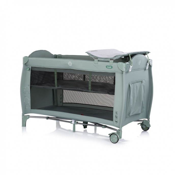 Chipolino Travel Cot Bella Matcha