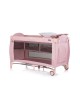 Chipolino Travel Cot Bella Powder Pink