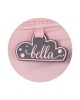 Chipolino Travel Cot Bella Powder Pink