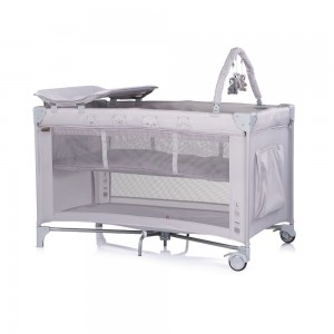 Chipolino Travel Cot Luna Platinum
