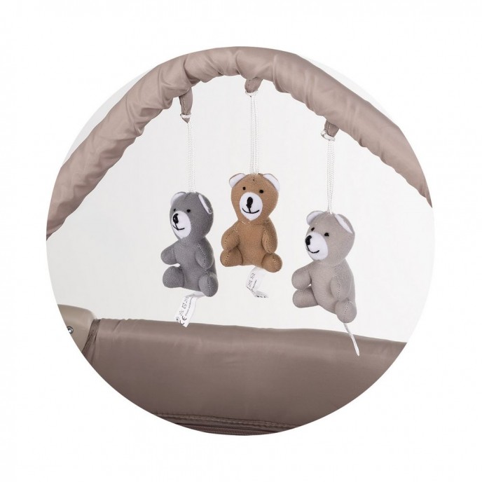 Chipolino Travel Cot Luna Latte Chipolino Travel Cot Luna Latte