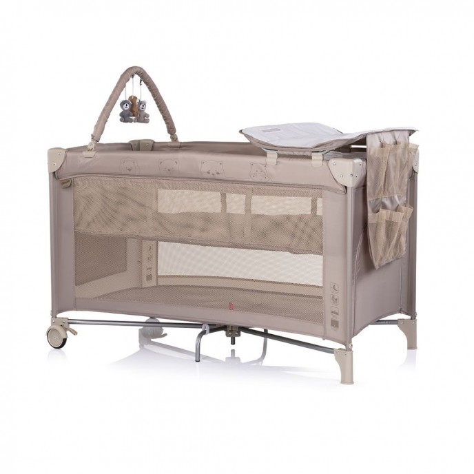 Chipolino Travel Cot Luna Latte Chipolino Travel Cot Luna Latte