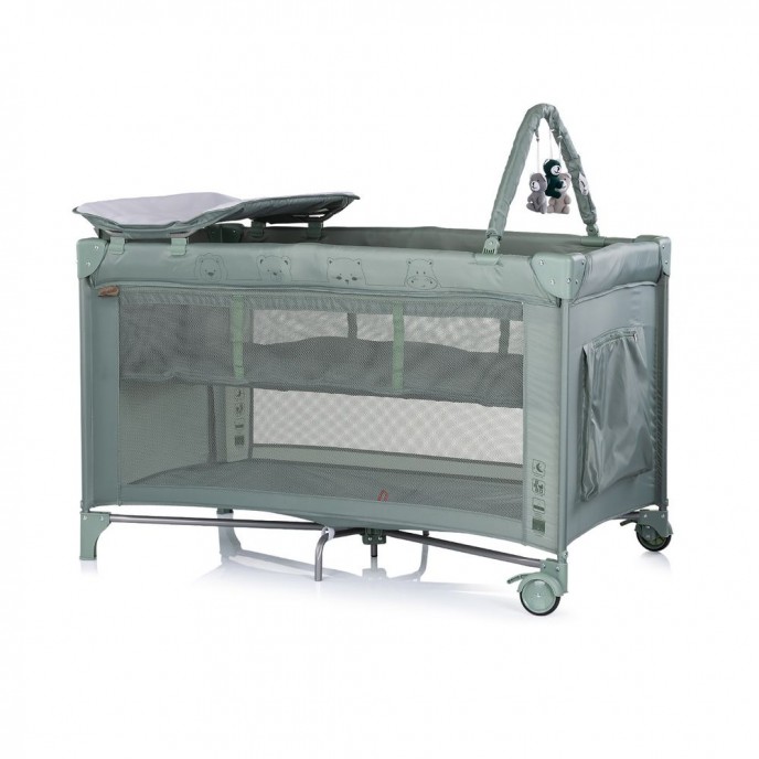 Chipolino Travel Cot Luna Matcha Chipolino Travel Cot Luna Matcha